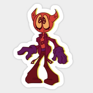 Devil (Dark) Sticker